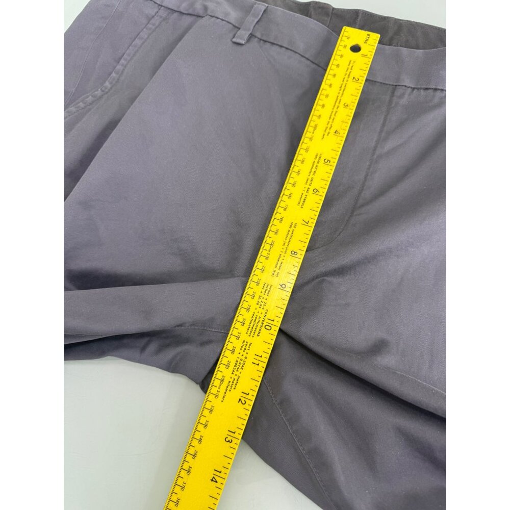 Bonobos Men Friday Pants Straight Leg 34X32 Chino Gray Flat Front - Picture 9 of 14
